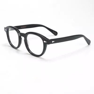 44 46 49mm Acetate Eyeglass Frames Full Rim Vintage Glasses Retro Johnny Deep • $20.69