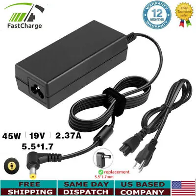 45W AC Power Adapter Charger For Acer Aspire One ZG5 ZA3 PA-1300-04 PA-1650-02 • $10.99