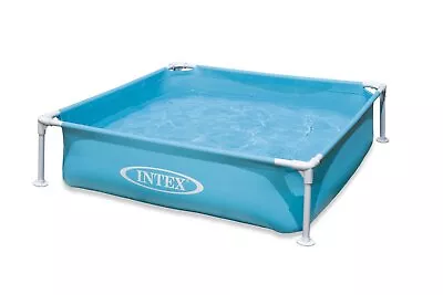 ***USEDOPEN BOX Intex Mini Frame Pool Blue 57173DEP • $23.99