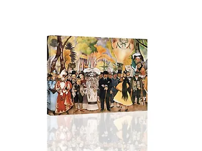 Diego Rivera's Painting Of La Catrina - Canvas Or Print Wall Art • $159