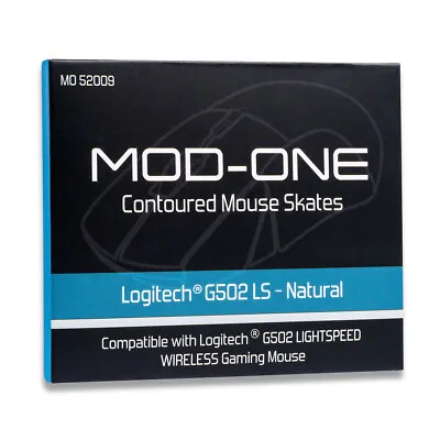 MOD-ONE Contoured Mouse Skates For Logitech G502 LS Natural • $7.99