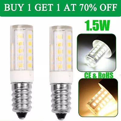 E14 LED For Cooker Hood/Fridge/Cabinet Replace Halogen White Capsule Light Bulb • £2.68