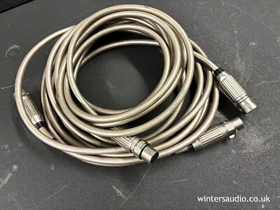 Linn Silver 3 Metre Interconnects Audiophile XLR Cables • £349