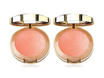 Set Of 2 Milani Baked Blush Luminoso 0.12 Ounce Bundled By Maven Gifts • $15.80