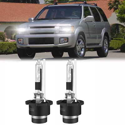 For Infiniti QX4 1999-2003 Combo D2R HID Headlight Low Beam Bulbs White KIT • $28.76