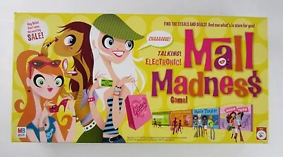 Mall Madness Talking Electronic Game 2005 Milton Bradley Complete & Tested • $19.99