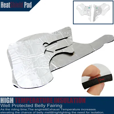 Pre-Cut Belly Fairing Heat Shield Mat Insulation For Honda CBR600 F4I 2001-2008 • $29.99