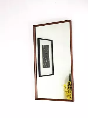 Vintage Danish Hall Mirror / Bathroom Mirror - Mid Century Retro • £80