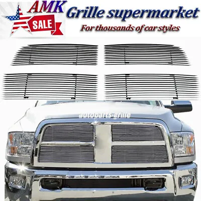 $54.39 • Buy For 2010-2012 Dodge Ram 2500/3500 Upper Billet Grille Front Grill Insert Chrome
