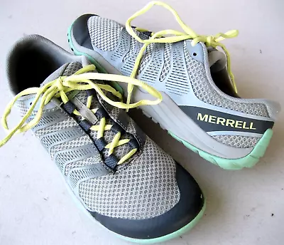 Merrell Glove Running Shoes Women's Size 10 Gray Ever Model J066130 • $22.90