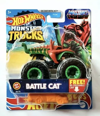 Hot Wheels Monster Trucks Battle Cat Masters Of The Universe • $9.97