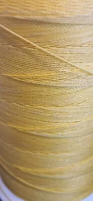 YELLOW NYLON BUTTONING TWINE - 30m Ideal For Upholstery Plus Free Needle. ** • £4.35
