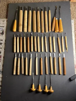 43 VINTAGE WOOD CHISEL  Different Brands • $150