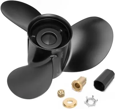 48-77344A45 Boat Propeller 13 1/4x17 For Mercury Outboard Engine 60 75 90-125HP • $84.99