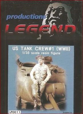 Legend Productions US Tank Crew #1 1/35 Scale Model Kit • $7.38