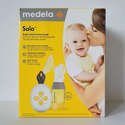 Medela Solo Single Electric Baby Feeding Cordless Portable Breast Milk Pump NEW • $70.20