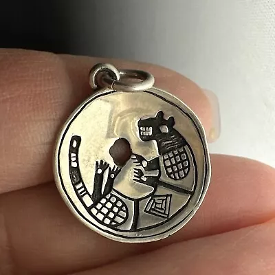 Mimbres Bowl Sterling Silver Charm New Mexico • $35.10