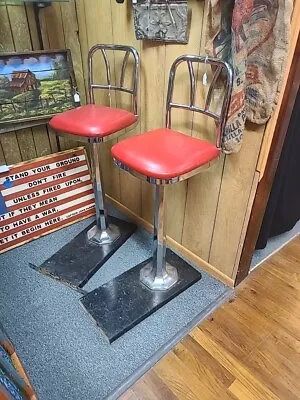 Vintage Soda Fountain Stools • $100