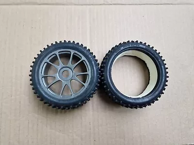 Kyosho Sand Super 17mm Hex Wheel & Tyre 1/8th Scale Spare Wheel RC Nitro Buggy • £12