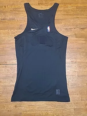 NIKE PRO NBA Player Issue HYPERCOOL Compression Tank Top Black Size XL Rn#5632 • $42.95