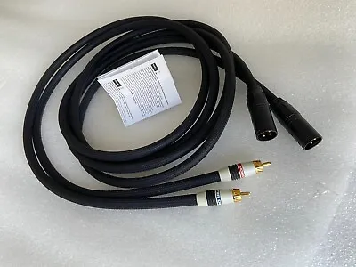 2m Monster Cable M Series M1000 MKII RCA / XLR Interconnect Cable Pair • $124
