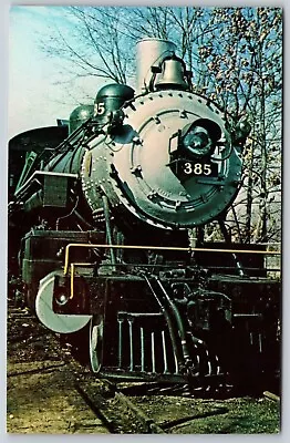 Postcard Morris County Central RR Locomotive 385 N111 • $1.99