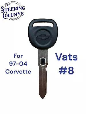 97-04 CHEVROLET CORVETTE VATS IGNITION CHIP KEY NEW OEM #8 OHMS-2.370k • $28.90