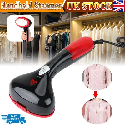 £16.99 • Buy Hand-Held Clothes Garment Steamer Upright Iron Portable Travel 1500 W Fast-Heat