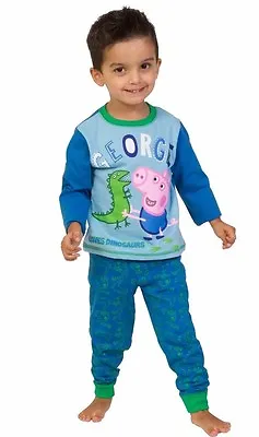 £12.99 • Buy Dinosaur Peppa Pig Pyjamas 1 To 5 Years George Pig Pyjamas George Pjs W16