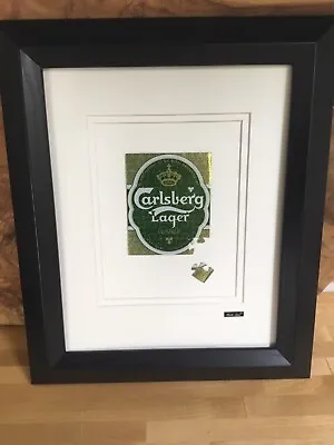 Can Art  Carlsberg Jigsaw By Martin Allen  30x20cm Framed Original • £15