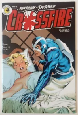 Crossfire #12 Eclipse Comics Dave Stevens Cover  Death Of Marilyn Monroe  NM • $49.99