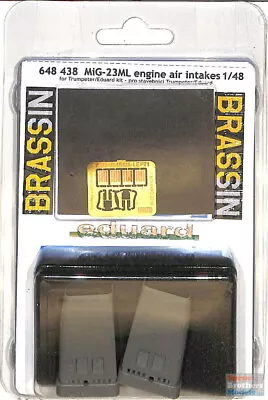 EDU648438 1:48 Eduard MiG-23ML Flogger Engine Air Intakes (TRP/EDU Kit) • $19.84