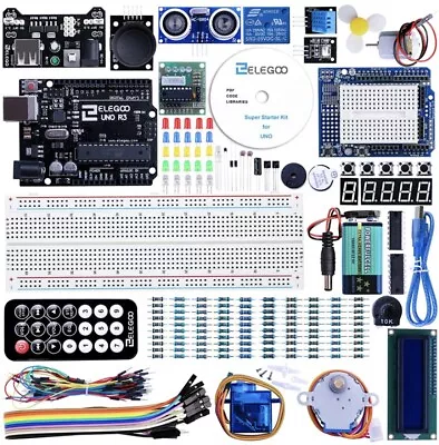 £35 • Buy UNO R3 Project Super Starter Kit Compatible With Arduino IDE With Tutorial