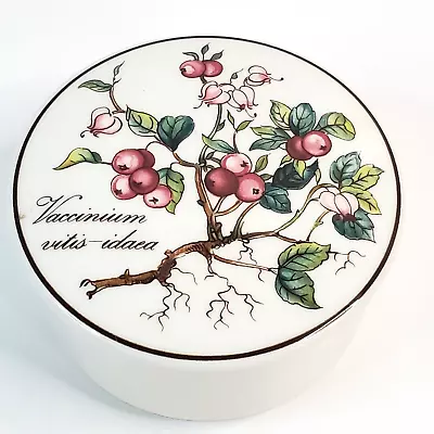 Villeroy & Boch Botanica Lingonberry Plant Floral Trinket Box W Lid  Luxembourg • $20.69