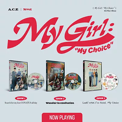 A.C.E 6th Album [My Girl : “My Choice” (My Girl Season 1~3)] K-pop _ 4 Select • $54.14