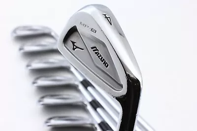 7Pcs MIZUNO MP-63 Iron Set 4-5-6-7-8-9-PW Stiff Flex DG S200 Shaft RH Irons • $319.90