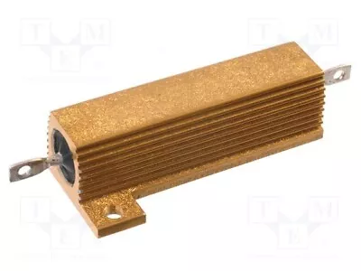 Resistor: Drahtwiderst With Radiator 470mΩ Screwable 50W HS50-0R47F Range • $107.17