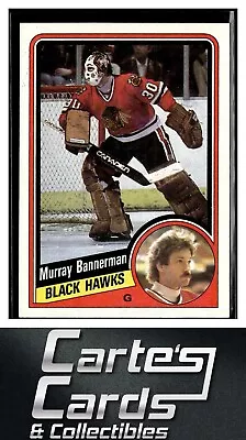 Murray Bannerman 1984-85 Topps #27 Chicago Blackhawks • $1.95