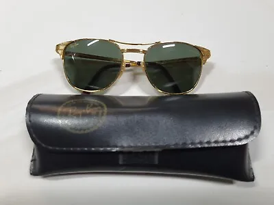 Collectors Vintage Bausch & Lomb Gold Ray-Ban • £75