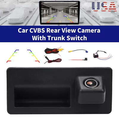 For VW RCD360 330 Waterproof Night Vision Car Radio Hand Buckle Rear View Camera • $22.99