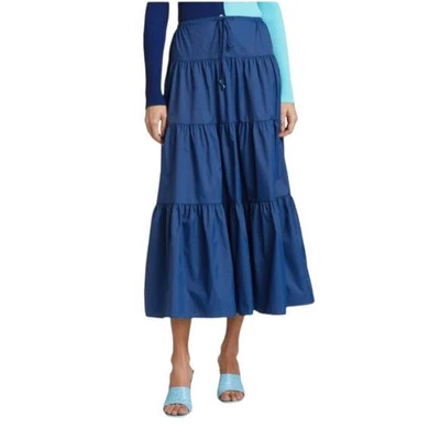 $135 • Buy Woemns Staud Lucca A-line Midi Skirt Size Large