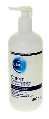 Oilatum  Emollient Cream For Eczema And Dry Skin Conditions  500ml Pump Action • £10.40