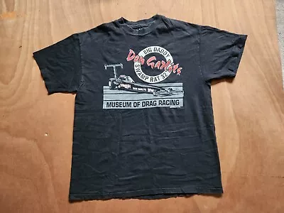 Vintage 1993 Don Garlits Museum Of Drag Racing Shirt L Single Stitch Made In USA • $14.50