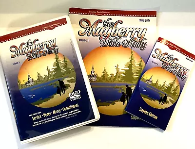 The Mayberry Bible Study DVD Leader Pack Vol 1 With Leader Book & Answers • $24.74