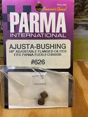 Parma 361 (qty 3 Packs Of 2) Adjust-bushing 1/8  Adj Flanged Oilites - New • $25