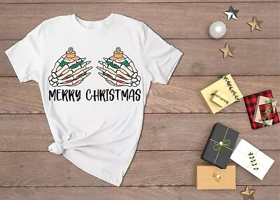 Merry Christmas Shirt | Xmas Holiday Tshirt | Festive Christmas Shirt | Holiday • £13.32