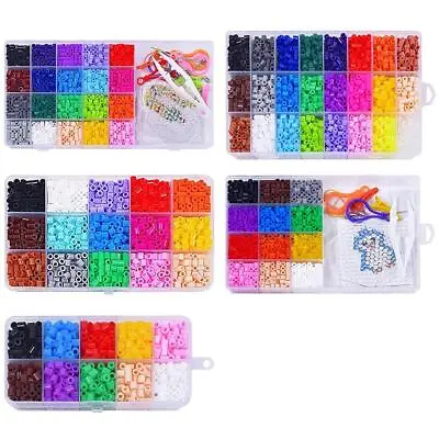 Hama Beads Colorful Puzzles Toys DIY Art Craft Birthday Gift Fuse Beads Craft • $9.95