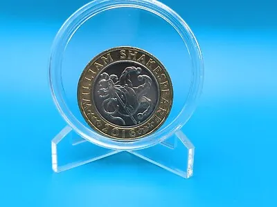 £3.99 • Buy 2016 Comedy William Shakespeare £2 Pound Coin Jester