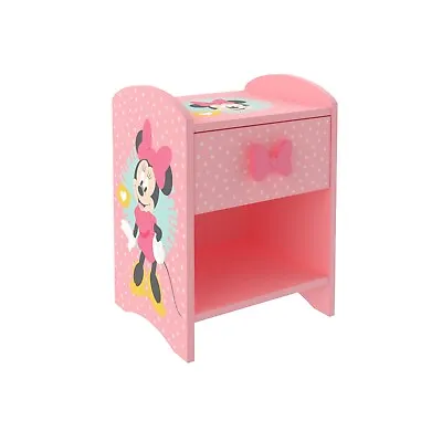 Disney Minnie Mouse Pink ​Bedside Table • £69.99