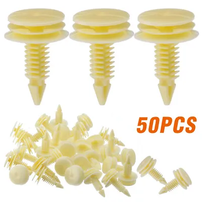 $5.49 • Buy 50PCS Front Door Trim Panel Retainer Car Fasteners Clips For GM Chevy Buick GMC